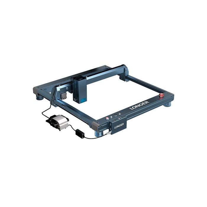 LONGER RAY5 20W laser engraving cutter, fixed focus, 0.08 x 0.1mm laser dot, color touch screen, 32-bit chipset, supports APP connection, 375 x 375mm working area 【EU Stock – Ships Immediately & Get $20 OFF】