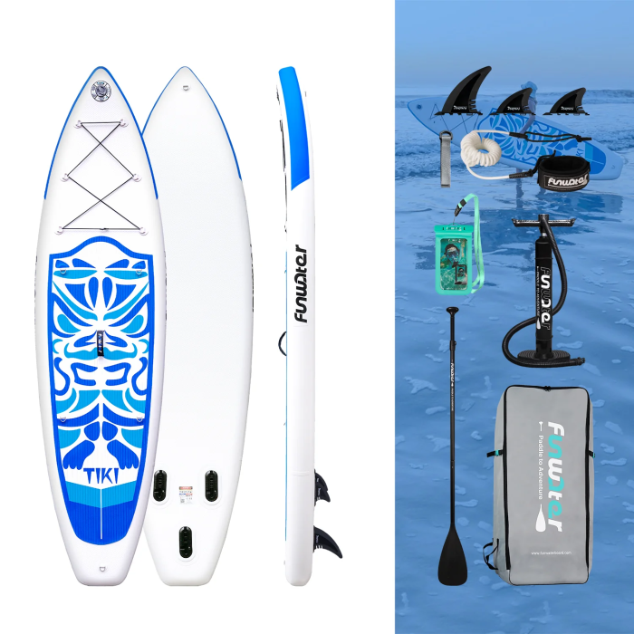 FunWater Honor Inflatable Stand Up Paddle Board 10.8'' Long 33' Wide 6' Thick 【EU Stock – Ships Immediately & $15 Off with Exclusive Code】