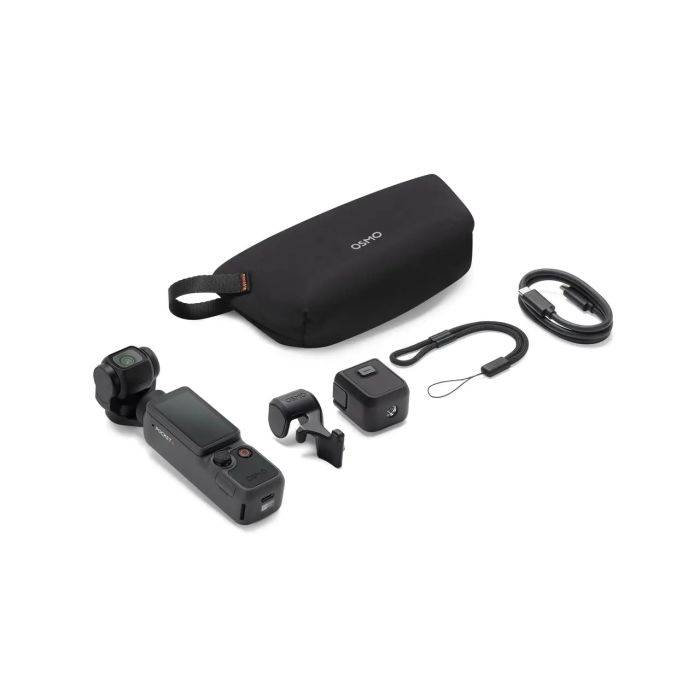 DJI Osmo Pocket 4 1" CMOS Pocket Gimbal Camera, 14-Stop Dynamic Range Professional Video Camera for