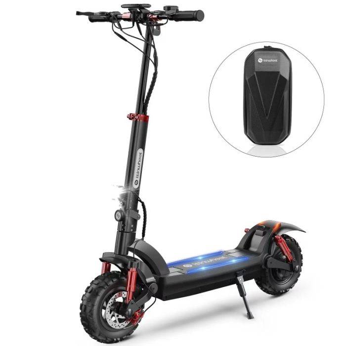 iScooter iX3 800W Off Road Electric Scooter 10" Pneumatic Tires, 10Ah Battery, 40km/h Max Speed With App Control-Black-Europe【EU Stock – Ships Immediately & $50 Off with Exclusive Code】