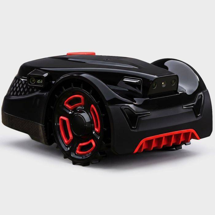 Goaer H3 Pro robotfűnyíró, 1 cm-es precíziós szegélyvágás, 1500 m²-es területre, RTK + VSLAM + oldalirányú érzékelőfúzió, lebegő vágóasztal, alkalmazásvezérelt, mesterséges intelligencia alapú akadályelkerülés