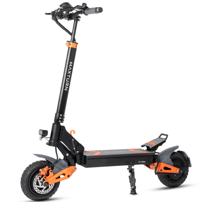 【EU Direct】MAXTURN X1 Ultra Electric Scooter Dual 1100W Motors, 48V 20.8Ah Battery, 75KM Range, Foldable Design 【Save Now: $100 Off with Exclusive Code】