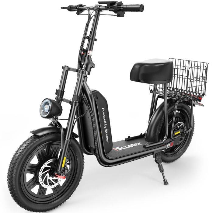 iScooter F7 Electric Scooter 1000W with Seat 28 MPH & 45 Miles Region A【Save Now: $100 Off with Exclusive Code】