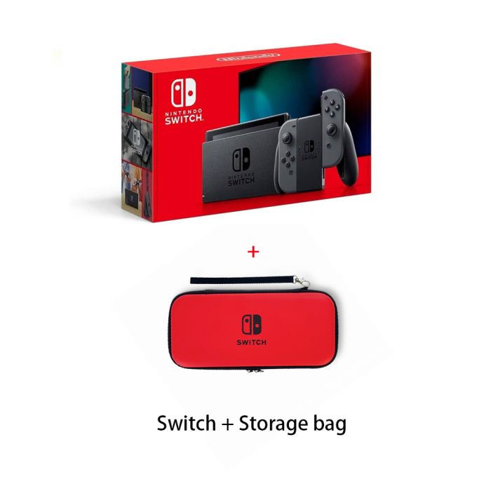 Nintendo Switch HK Version （Dual system cracked version）second-hand / 95% New + For Switch storage Bag