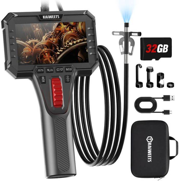 KAIWEETS KBA02 Two-Way Articulating Borescope Camera  【2025 New Arrivals & Save Now: $20 Off with Exclusive Code】
