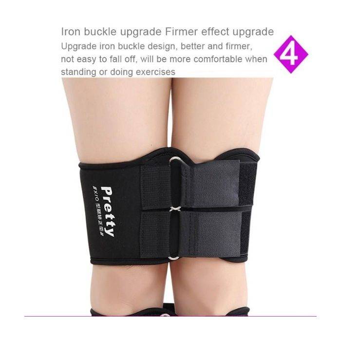 Adult leg tie O/X type leg shape correction strap with straight