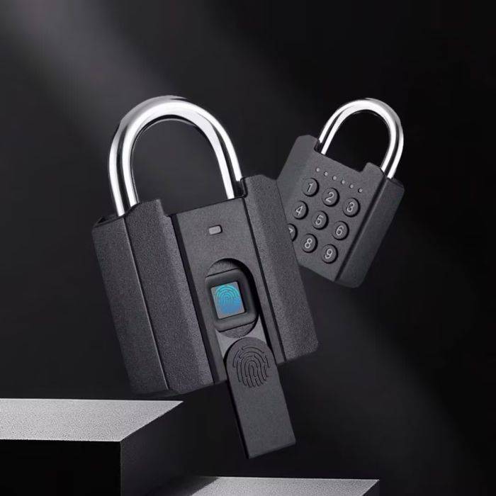 Xiaomi Mijia Yeelock intelligens ujjlenyomat- és kombinációs lakat, nagy méretű, kültéri vízálló, ideális otthoni, vidéki kapukhoz és elektronikus zárhoz