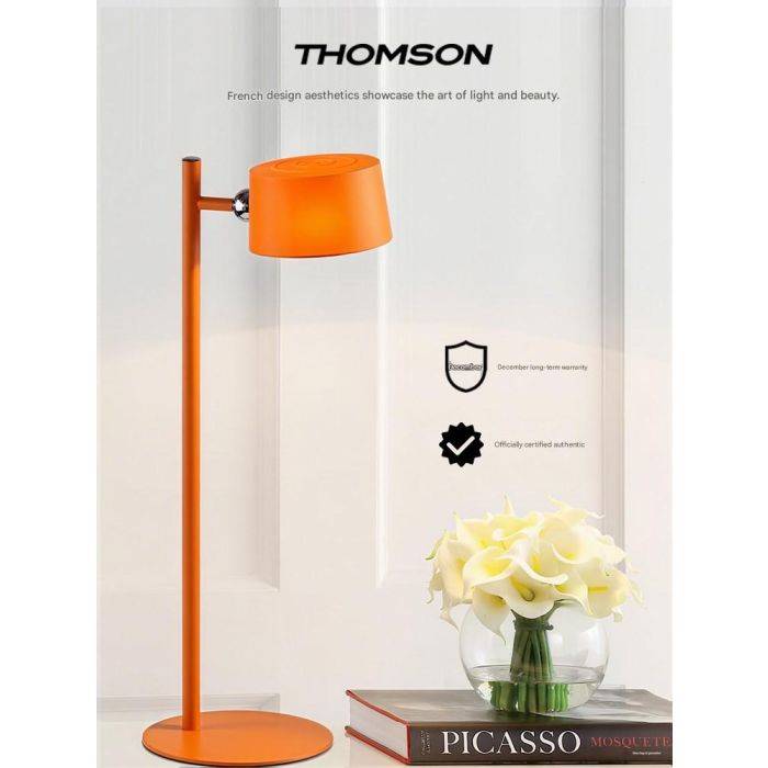 Multifunkcionális, mágneses, falra szerelhető, diákkollégiumi éjjeli lámpa, íróasztali olvasólámpa, fúrás nélküli, újratölthető asztali lámpa