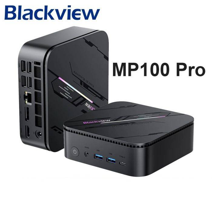 Blackview MP100 Pro 12:e generationens Intel® Core™ i5-12450H 16GB DDR4 M.2 PCIe 4.0 SSD WiFi 6 Windows 11 Pro Mini PC 【Save Now: $40 Off with Exclusive Code】