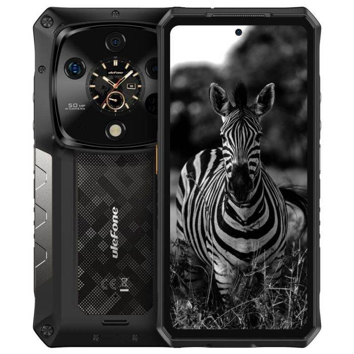 Ulefone Armor 28 Ultra 5G AI Thermal Imaging AMOLED Dual Display 32GB RAM 1TB ROM 50MP Triple Camera 64MP Night Vision Dimensity 9300+ 6.67 inch 120Hz 10600mAh 120W Fast Charge 50W Wireless Charge WiFi 7 NFC IP68 IP69K Waterproof Rugged Smartphone 【Extra $100 Off with Code】