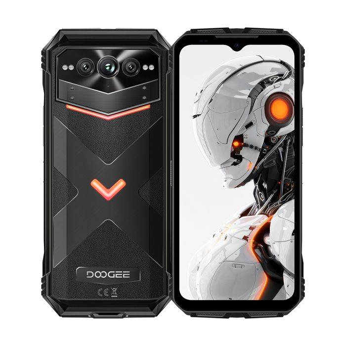 DOOGEE V Max S 5G Rugged Phone Dual Camping Lights 22000mAh Battery 24GB(8+16) 256GB 108MP AI Camera Smartphone【Extra $30 Off with Code】
