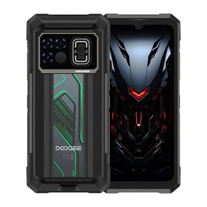 DOOGEE Fire 6 Max 5G Rugged Phone Thermal imaging 6.72" FHD+ 120Hz IPS Flashlight Dimensity 7050 20800mAh Battery | 8G+256GB