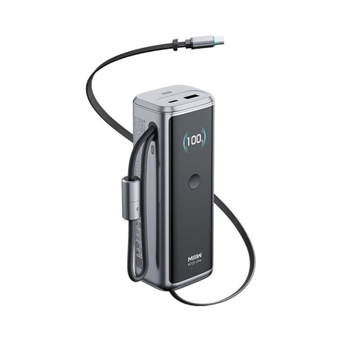 Xiaomi Youpin MIIIW Energy Column ProMax 27200mAh 165W Max (Built-in Two-Way Fast Charging Cable)