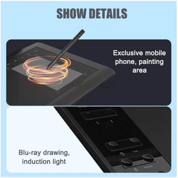 10Moons G10 Mobile Phone Tablet Computer Drawing Digital Screen