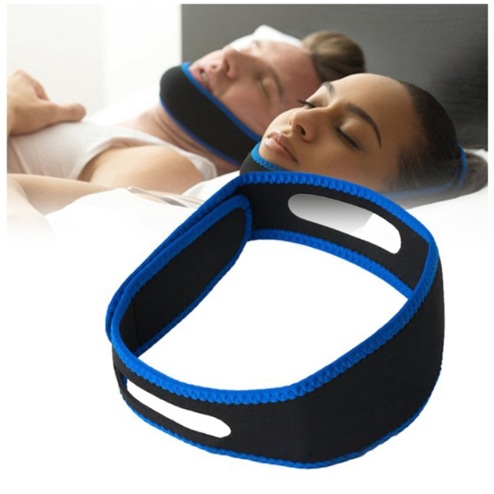 Relcare Anti-Snore Chin Strap Belt – Adjustable and Comfortable Snoring Solution for Men and Women, Sleep Aid for Mouth Breathers, Supportive Jaw for Quiet Restful Nights