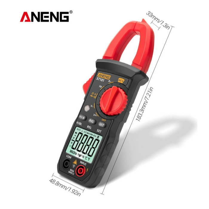 DIGITAL CLAMP METER DC AC Current Ammeter Multimeter voltage Ohm Hz NCV