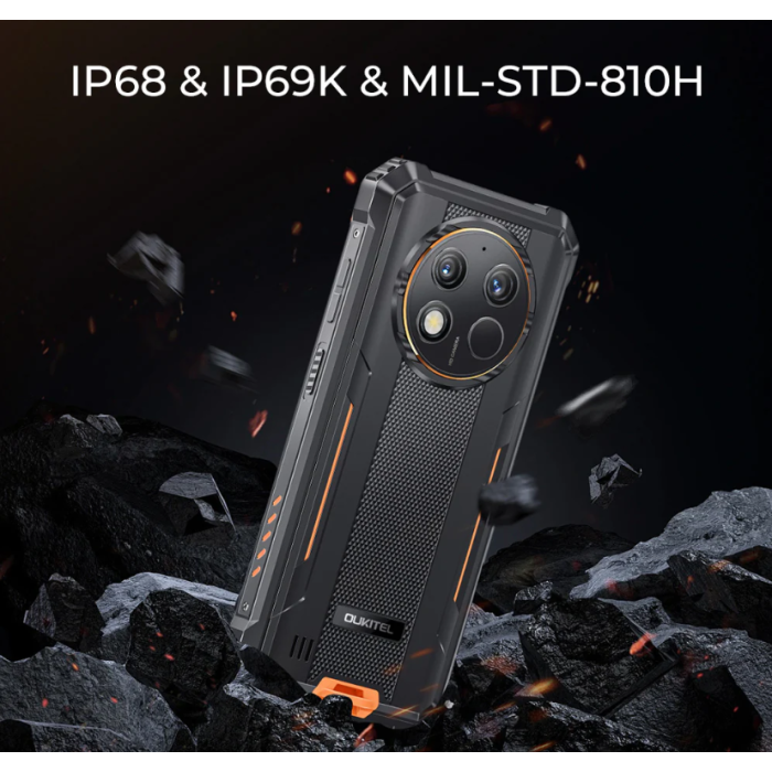 OUKITEL G1 Android 14 10600mAh 24GB RAM Rugged Phone
