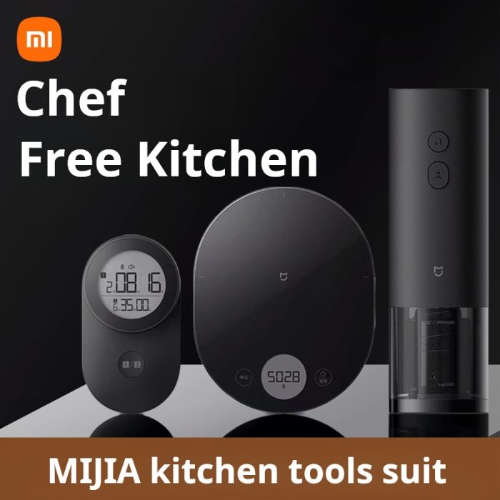 Xiaomi Kitchen Tool Set – Mijia Smart Precision Electronic Scale/Electric Wine Opener/Timer