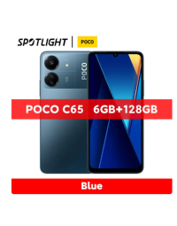 POCO C65 Global Version 6GB 128GB/8GB 256GB MediaTek Helio G85 6.74" 90Hz Display 50MP Triple Camera 5000mAh NFC-Black-6GB+128GB