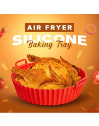 Air Fryer Silicone Baking Tray-Red-Buy 3 Get 2 FREE(5pcs)& Free Shipping