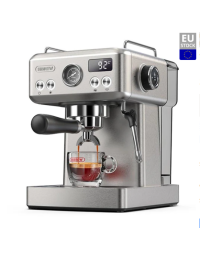 HiBREW H10A Semi Automatic Espresso Coffee Machine ,19Bar, Cold/Hot Coffee Maker-silver-Europe