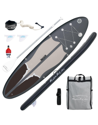 Funwater Manta Ray 10' Inflatable Stand Up paddle Board -Size 305*80*15(10'×32"×6")-SUPFR07U-Europe