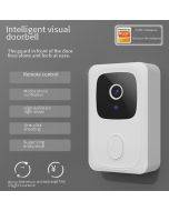 Tuya APP home HD night vision intelligent visual doorbell two-way voice intercom wifi no Wired Doorbell Remote