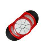 Apple Cutter Stainless Steel Cut Fruit Slicer(Red)