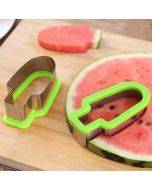 Simple Watermelon Dicing Device Popsicle Shape Mold Watermelon Slice Model Random Color Delivery