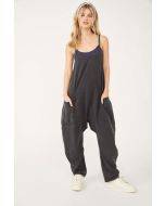 Wide Leg Jumpsuit With Pockets