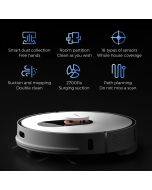 ROIDMI EVE Plus Smart Robot Vacuum Cleaner: EU Shipping Only