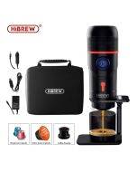 HiBREW H4 Portable 3-in-1 Multifunctional Electric Espresso Maker for Vehicles, Travel, Home, Office, Compatible with Nespresso, Dolce Gusto, Ground Coffee
