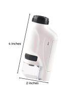 Kid's Portable Pocket Microscope with Adjustable 60-120x zoom