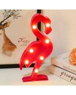 Flamingo cactus creative letter light