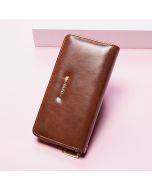 Purse long zipper clutch bag Women's bag