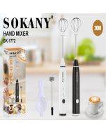SOKANY 1772 electric whisk foreign trade handheld cooking machine home baking coffee stirrer