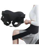 Y -Shaped Spine Chiropractic Decompression Traction Tool with Chin Strap, Size: Free Size