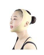 Lycra Flesh Color Breathable Skin Care And Lift Reduce Double Chin Mask Face Belt