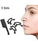 5 Sets Nose Beauty 3D Invisible Silicone Nose Pad Nose Bridge Booster