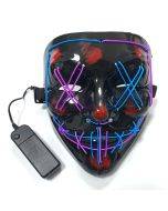 Halloween two-color ghostly mask