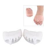 1 Pair SEBS Five-hole Honeycomb Hallux Valgus Toe Correction Front Pad