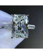 Explosive new ring with oversized zirconia ring ring simple women's finger ring gift jewelry