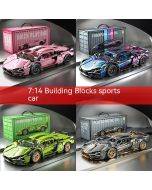 Racing Car Model Compatible with LEGO