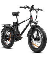 EU STOCK SAMEBIKE XWC05 Electric Mountain Bike 750W 48V 13AH 20" Fat Tire E-Bike