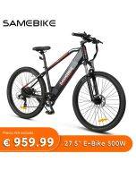 Samebike MY275 500W electric bicycle, 27.5-inch electric mountain bike, 48V 10.4Ah lithium battery
