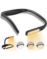 LED Neck Reading Light,Book Light For Reading In Bed,Adjustable Brightness Desk Lamp,3 Color Reading Light,Light with Bendable Arms,Suitable for Repairing,Night Running,Walking,Knitting,Camping (1PCS)