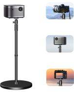 SKERELL Projector Floor Stand Projector Stand Universal Camera Floor Stand, Forged Made of High-Quality Aluminium Alloy Adjustable Height Perfect for Office, Home, Stage or Studio