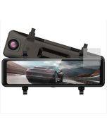 Q8 4K high-definition large screen car recorder front and rear dual recording reverse image rearview mirror night vision recorder