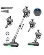 Ultenic U12 Vesla Cordless Vacuum Cleaner, 30KPa Suction, 450W Motor, 1L Dust Box, Up to 45 Mins Runtime, Removable Battery, LED Headlights