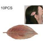 10 PCS Girls Fresh Gradient Leaf Hairpin BB Bangs Clips Hair Accessories